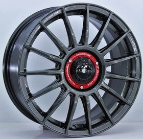 Resim R1 Wheels 17 inç 5*114.3 ET35 Füme Jant Takımı (J-335) 