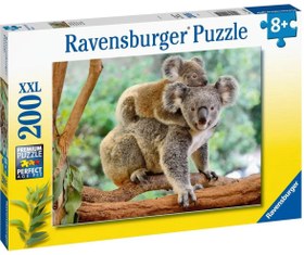 Resim Ravensburger 200 Parça Puzzle Koalalar 129454 