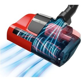 Resim Bosch Bgls4pet2 600 W Toz Torbalı Süpürge Proanimal Kırmızı Hepa H13 Filtre 