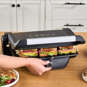 Resim Gastro Izgara ve Tost Makinesi 6 Dilim Kapasiteli 