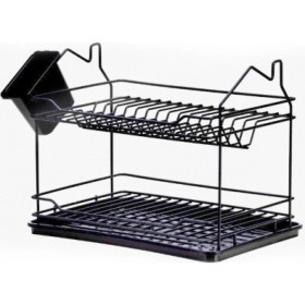 Resim MiraLive ,evim 2 Katlı Tabaklık Siyah (K95) 