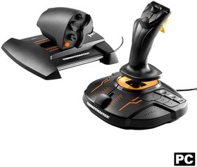 Resim Thrustmaster T16000M FCS Hotas - Joystick ve Gaz Kolu ile Uçuş Kontrol Sistemi, PC için HEART HallEffect AccuRate Teknolojisine Sahip 