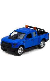 Resim Mixoyuncak Metal Ford Ranger Pikap Çek Bırak Işıklı Mavi 12 cm 