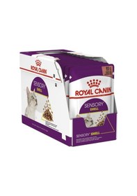 Resim Royal Canin Sensory Smell Gravy Kedi Konservesi 12x85 Gr 