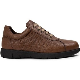 Resim Deery Hakiki Deri Taba Rengi Erkek Günlük Ayakkabı - 01951mtbac01 Taba 