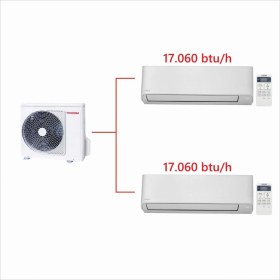 Resim Toshiba 2M A++ + 17.000 +17.000 BTU/H Multi Split İnverter Klima 
