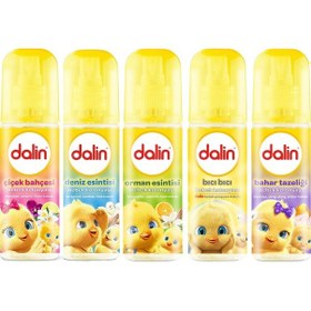 Resim Dalin Bebek Kolonyası 100 Ml Bıcı Bıcı- Orman- Bahar- Çicek- Deniz Karma 5 Li Set 