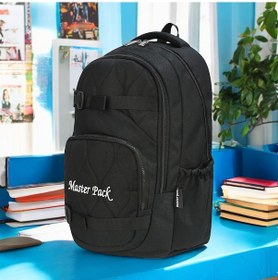 Resim Çok Gözlü Su Geçirmez Suluklu Ortopedik Sırt Çantası Model 2 