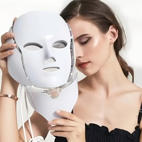 Resim 7 Renkli Yüz ve Boyun Güzellik Maskesi Ayarlanabilir Askılarla - USB Şarj Edilebilir, 36V Güvenli Çalışma, İdeal Sevgililer Günü Hediyesi, Arkadaşlar ve Kadınlar İçin, Cilt Bakım Aracı, Modern Cilt Bakımı, Şık Tasarım, Dayanıklı Yapı 