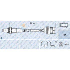 Resim Oksilen Sensoru X10Xe X12Xe Corsa B 504609127 