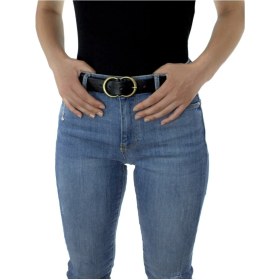 Resim Kadın Hakiki Deri Kemer 3cm 2'li 