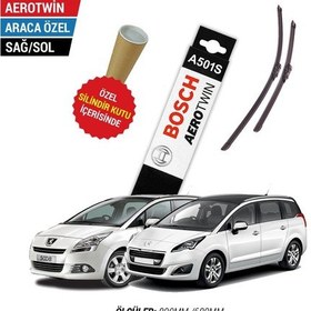 Resim Bosch Aerotwin A501S Peugeot 5008 Silecek Seti (2009-2016) 