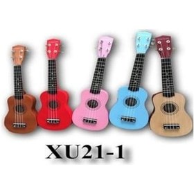 Resim Xu2101-4 Telli Ukulele Kahve 