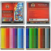 Resim Koh-I Noor Polycolor Kuru Boya Kalemi 48 Renk Set 