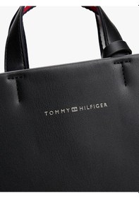 Resim Tommy Hilfiger Th Establıshed Med Shopper-8288 Black 