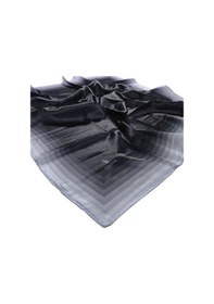 Resim Mim Eşarp Mısırlı Eşarpları Emprime Kristal Sport Polyester Eşarp Siyah - Gümüş 