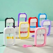 Resim Topdan Silikon Kılıflı Anahtarlıklı Sprey Şişesi 