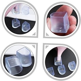 Resim HAPINARY Yüksek Topuklu Olmayan 12 Adet Dans Ayakkabısı Topuğu Kaymaz Yüksek Topuklu Kılıflar 