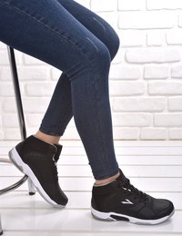 Resim LİG 19.01.10-1 UNISEX BASKETBOL AYAKKABISI SİYAH 