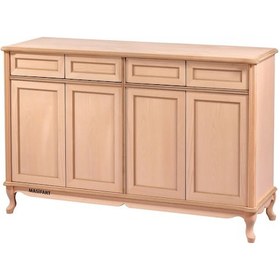 Resim Masifart Alves 4 Kapılı Konsol Cilasız Ham Diğer 