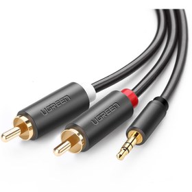 Resim Ugreen 10516 RCA Y Splitter Stereo Ses Kablosu 3.5 MM 8 Metre 