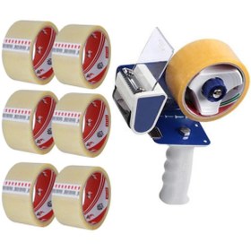 Resim Mas Eagle Koli Bantlama Makinesi + 6 Vege Koli Bandı 45 X 40 M ( Aslan ) 