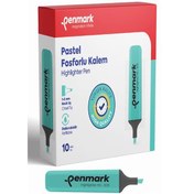 Resim Penmark Fosforlu Kalem Pastel Mint Yeşili HS-505 12 