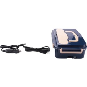 Resim Empoorlium Elektrikli Öğle Yemeği Kutusu, Kaşık ve Çubuklu, 220V Ev ve 12V/24V Araba/kamyon Için Taşınabilir Gıda Isıtıcı, Ab Tak (Yurt Dışından) 