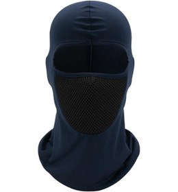 Resim Taktik Tam Yüz Maskesi Kap Balaklava Boyun Hood Spor Askeri Bandana Lacivert 