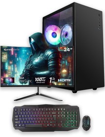 Resim IZOLY e-Vix Eos İ5-3470 16GB 512GB SSD GT 740 4GB 24" Oyuncu Masaüstü Bilgisayarı 