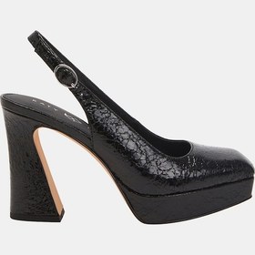 Resim Katy Perry The Square Sling Kadın Siyah Topuklu Ayakkabı Siyah 