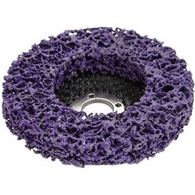 Resim Ximistore9 "4 Inç Açılı Taşlama Çarkı - Boya, Pas Ve Kaynak Temizleme İçin Mor Naylon Disk" 