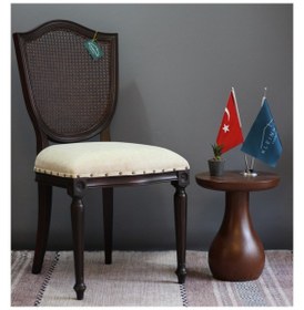 Resim Kleinhaus - Retro Klasik Ahşap Sandalye - Yemek Odası Sandalyesi Venge 