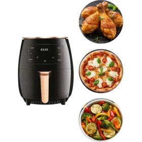 Resim Epilons Yağsız Kızartma Makinesi 6 Litre Hazne ve Hassas Isı Kontrolü 