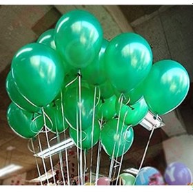 Resim Vıp 100 Pcs Shıny Metallıc Green Balloon Vıp Kalite Parlak Metalik Yeşil Balon Helyum Gazı Uyumludur 