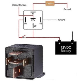 Resim 2 Adet 5 Pinli Röle 12v 80a, Otomotiv Rölesi Jd2912-1z-12vdc 80a 14vdc Spdt Kamyon Tekne Van Anahtar Araçlar Jr2025032600241 