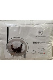 Resim White & Night %100 Pamuk 95X145 Bebek Yorganı 