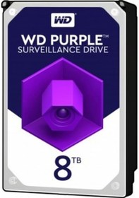 Resim 8tb Wd Purple Sata 6gb/s 256mb Dv 7x24 Wd85purz 