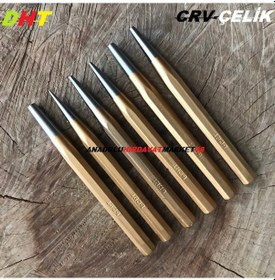 Resim Dht Çelik Pim Çıkarma Seti Pim Sökme Seti Zımba Delik Açma Set 6P 