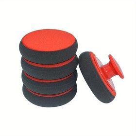 Resim 5 Adet Endüstriyel Temizlik Süngeri Saplı, Çok Fonksiyonlu Ağda ve Parlatma Süngerleri Güzellik, Boya Yüzeyi, Ticari Temizlik Araçları, Dayanıklı Köpük Malzeme 