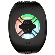 Resim Cloud011 Usb Back Clip Soğutucu: Siyah Kabuk Y08, Güçlü Fan Ve Metal Soğutucu İle Hızlı Soğutma, Sessiz Çalışma, Tüm Modellerle Uyumlu. 