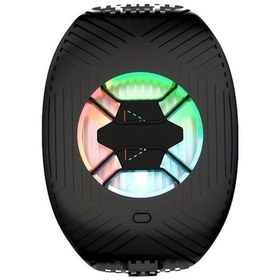 Resim Cloud011 Usb Back Clip Soğutucu: Siyah Kabuk Y08, Güçlü Fan Ve Metal Soğutucu İle Hızlı Soğutma, Sessiz Çalışma, Tüm Modellerle Uyumlu. 