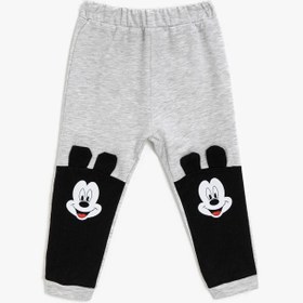 Resim Erkek Bebek Mickey Mouse Lisanslı Baskılı Eşofman Altı 