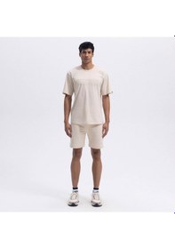 Resim Ellesse Bisiklet Yaka Ekru Erkek T-shirt Em589 Ekru 
