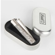Resim Clipper Kişiye Özel Metal Çakmak Özel Kutulu ve Baskılı Gümüş 