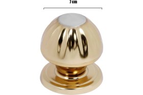 Resim Şık Metal Kapı Tokmağı, Saten Yüzeyli, Estetik ve Dayanıklı Tasarım 