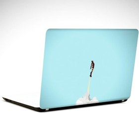 Resim İron Man Minimal Laptop Sticker 10 İnch (25X19CM) 