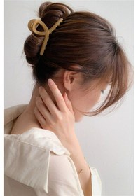 Resim Kadın 3'lü Siyah Fiyonk Mandal Toka Seti Siyah - Kahve 