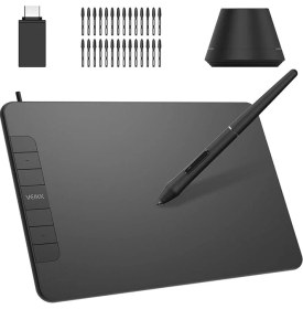 Resim VK640 6x4" 6 Kısayol Tuşlu Grafik Tablet+Kalem 