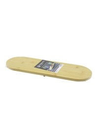 Resim Oval Ahşap Bambu 3 Mini 1cm Ayaklı Sunum Tepsisi 15x44x1.5cm 4741 12 Izgara 
